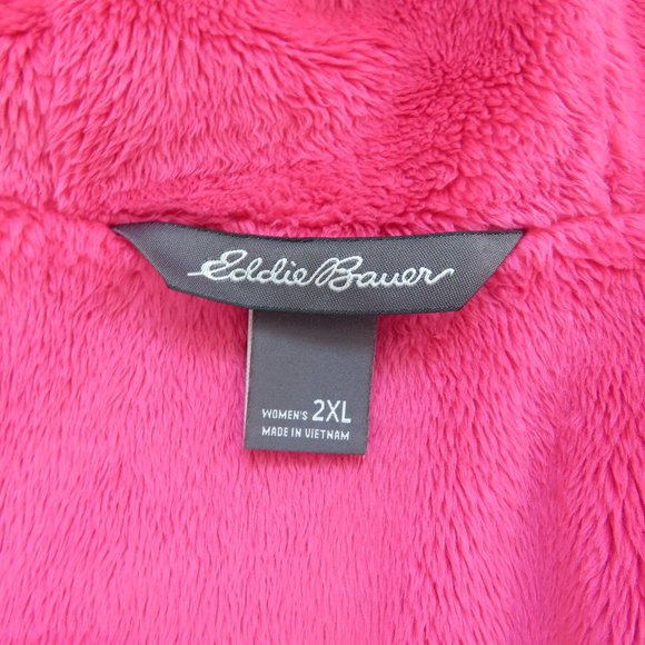 Eddie Bauer Grey & Hot Pink Soft Shell Nylon Jacket - Picture 7 of 9